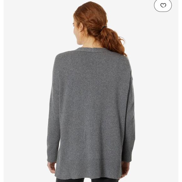 Eileen Fisher Organic Cotton Cashmere Blend Button Front Cardigan Size XS / PP - Picture 4 of 11